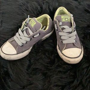 Grey converse, size 12